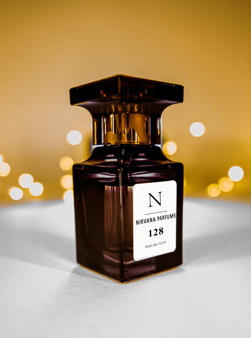 NIRVANA 128 recuerda a Paradoxe Pack 30 ml. www.nirvanaparfums.es