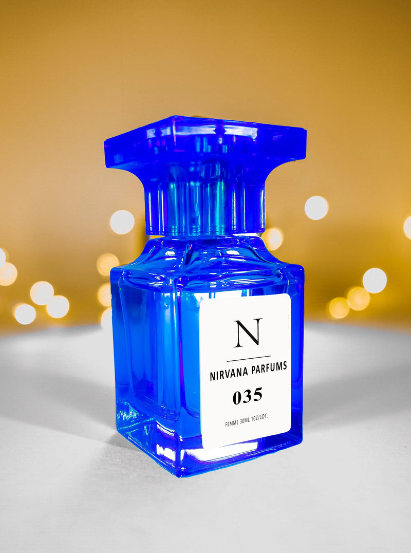 NIRVANA 035 similar a Narciso Frasco Pack 30ml www.nirvanaparfums.es